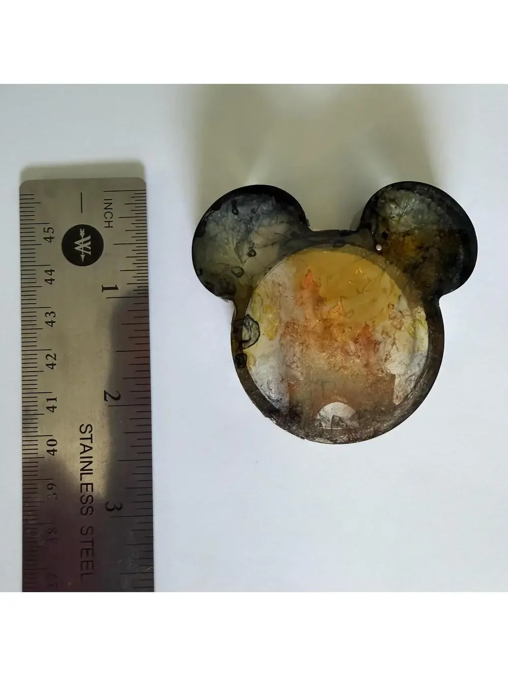 Handcrafted Resin Mickey Mouse Castle Trinket